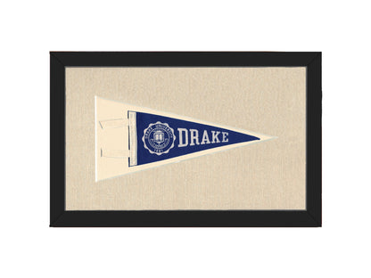 Americana Memories Vintage Pennants and Memorabilia Vintage Drake University Pennant