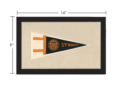 Americana Memories Vintage Pennants and Memorabilia Vintage St Norbert College Pennant