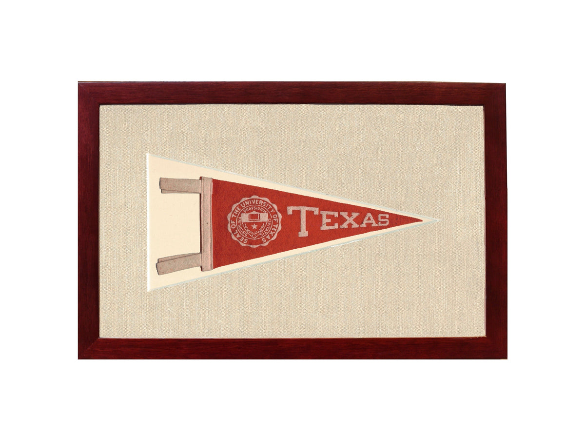 Americana Memories Vintage Pennants and Memorabilia Vintage University of Texas Pennant