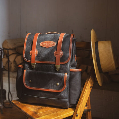 The Local Branch Leather Adventurer Rucksack - USA Made