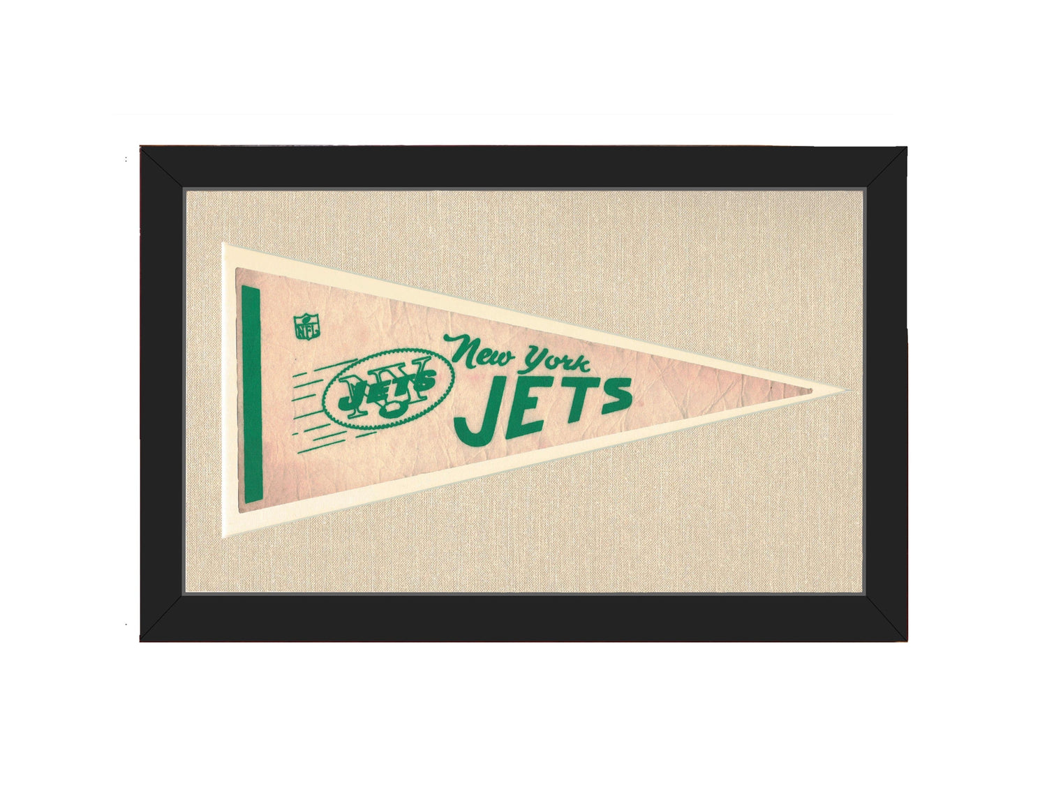 Americana Memories Vintage Pennants and Memorabilia Vintage New York Jets Pennant