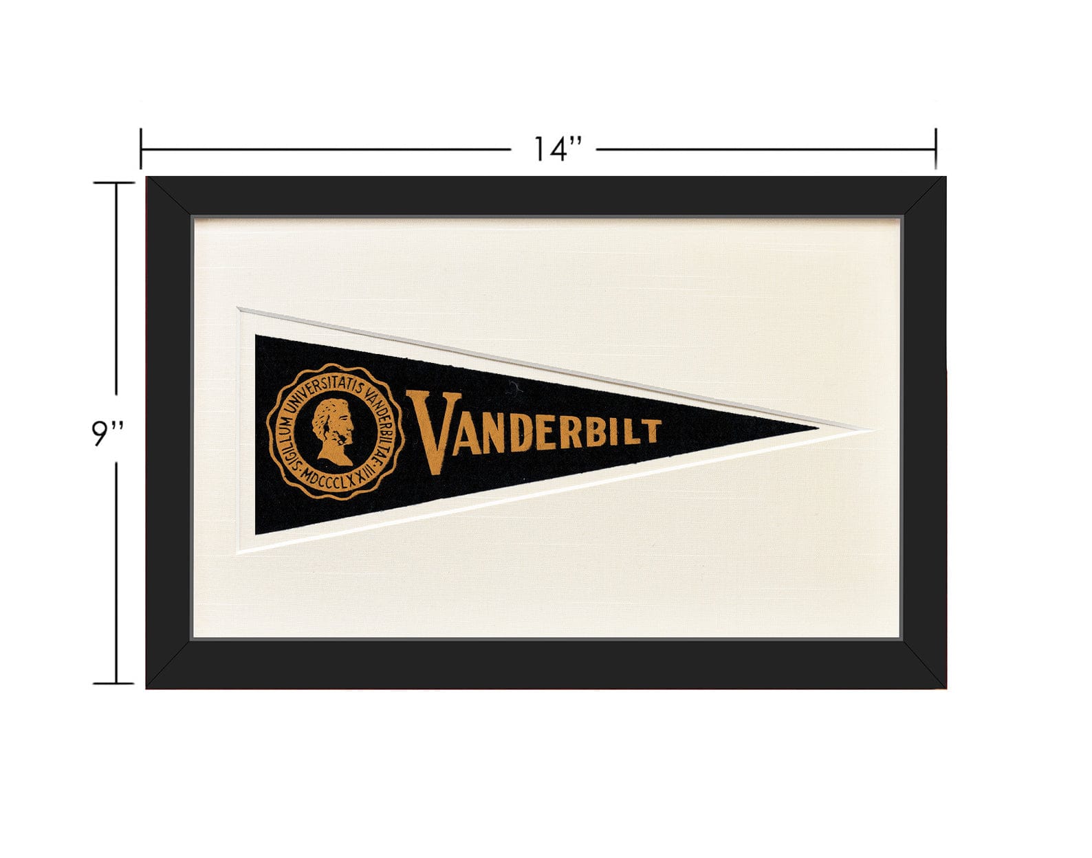 Americana Memories Vintage Vanderbilt University Hormel Pennant