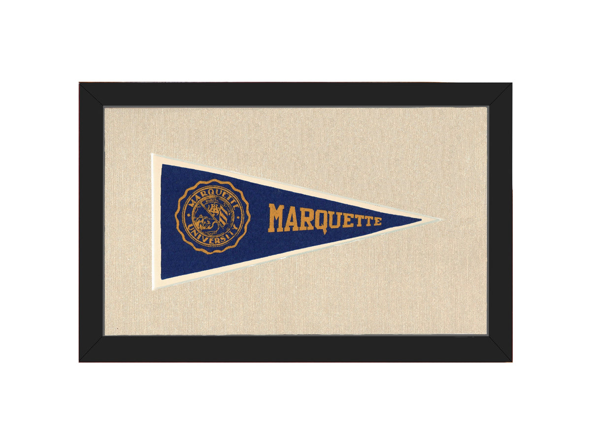 Vintage Marquette University Pennant