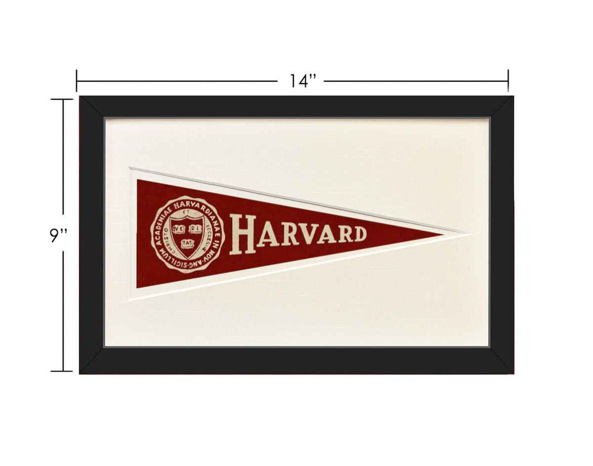 Vintage Harvard University Hormel Pennant