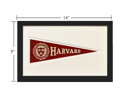 Vintage Harvard University Hormel Pennant