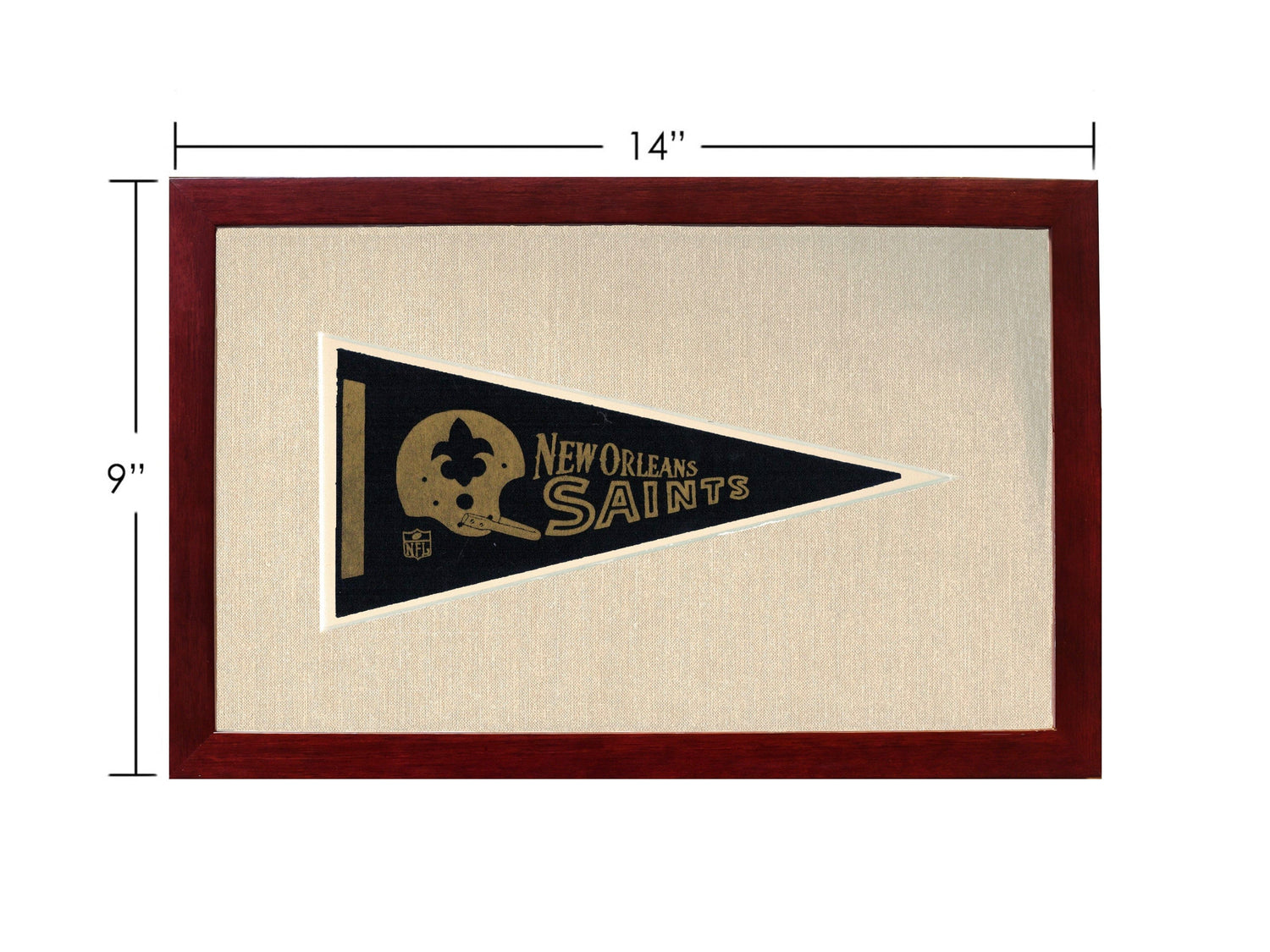 Vintage New Orleans Saints Pennant