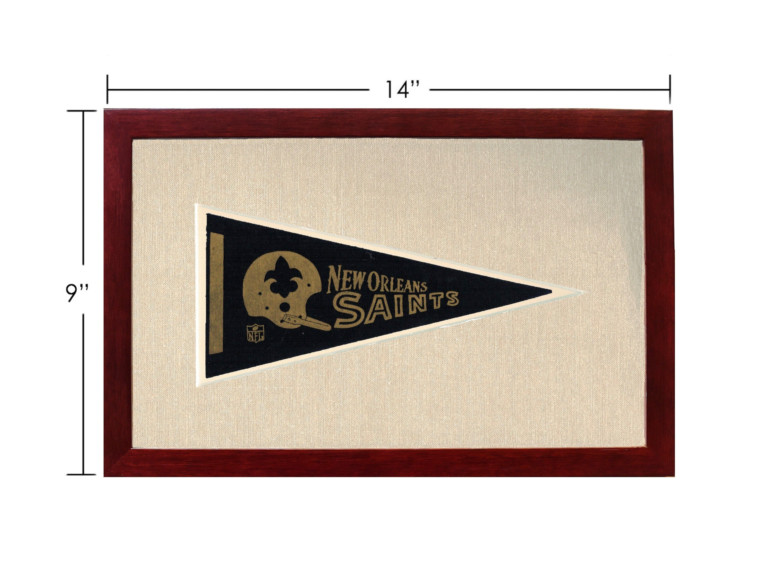 Vintage New Orleans Saints Pennant