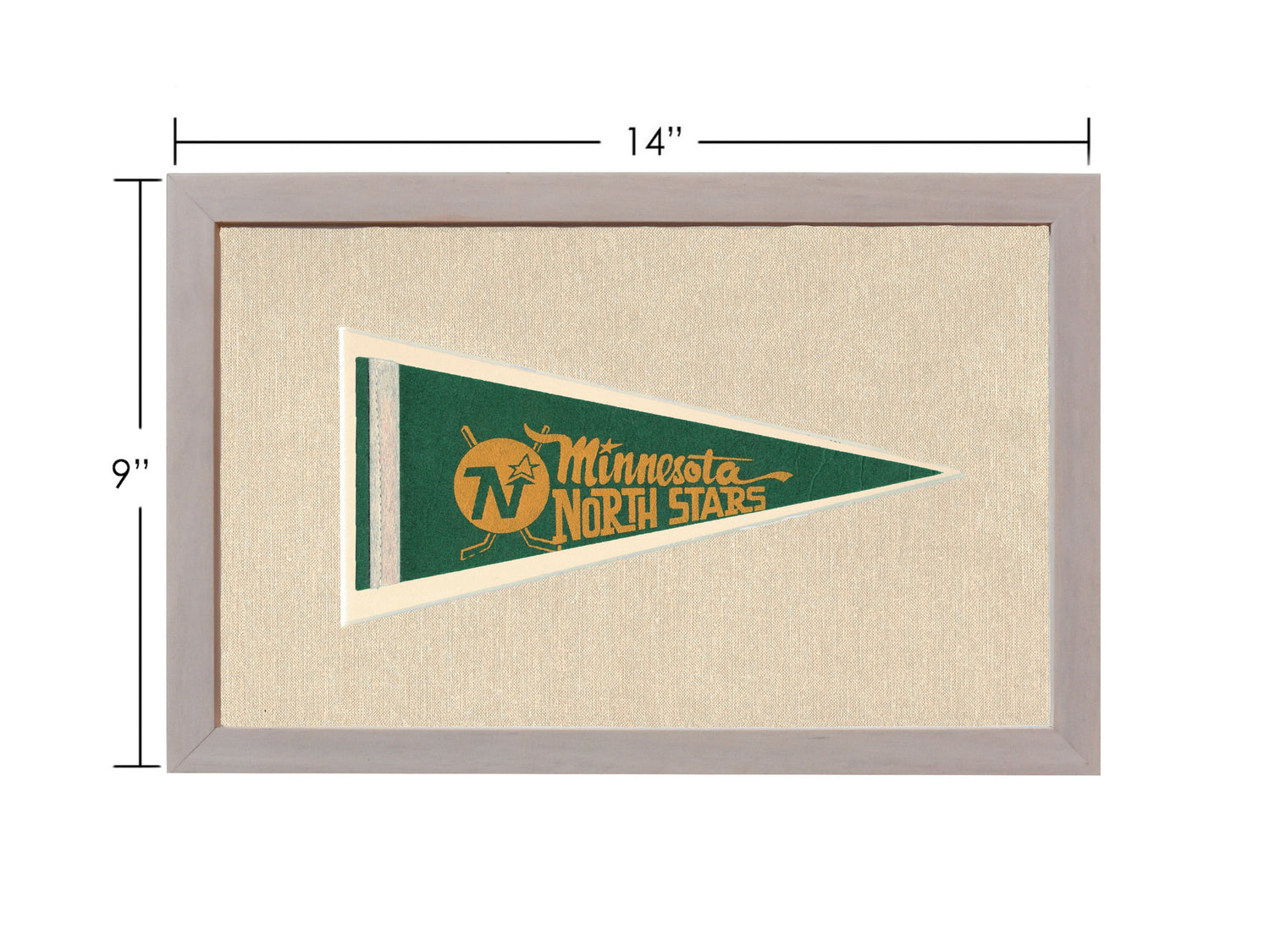 Vintage Minnesota North Stars Pennant