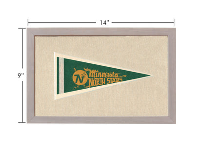 Vintage Minnesota North Stars Pennant
