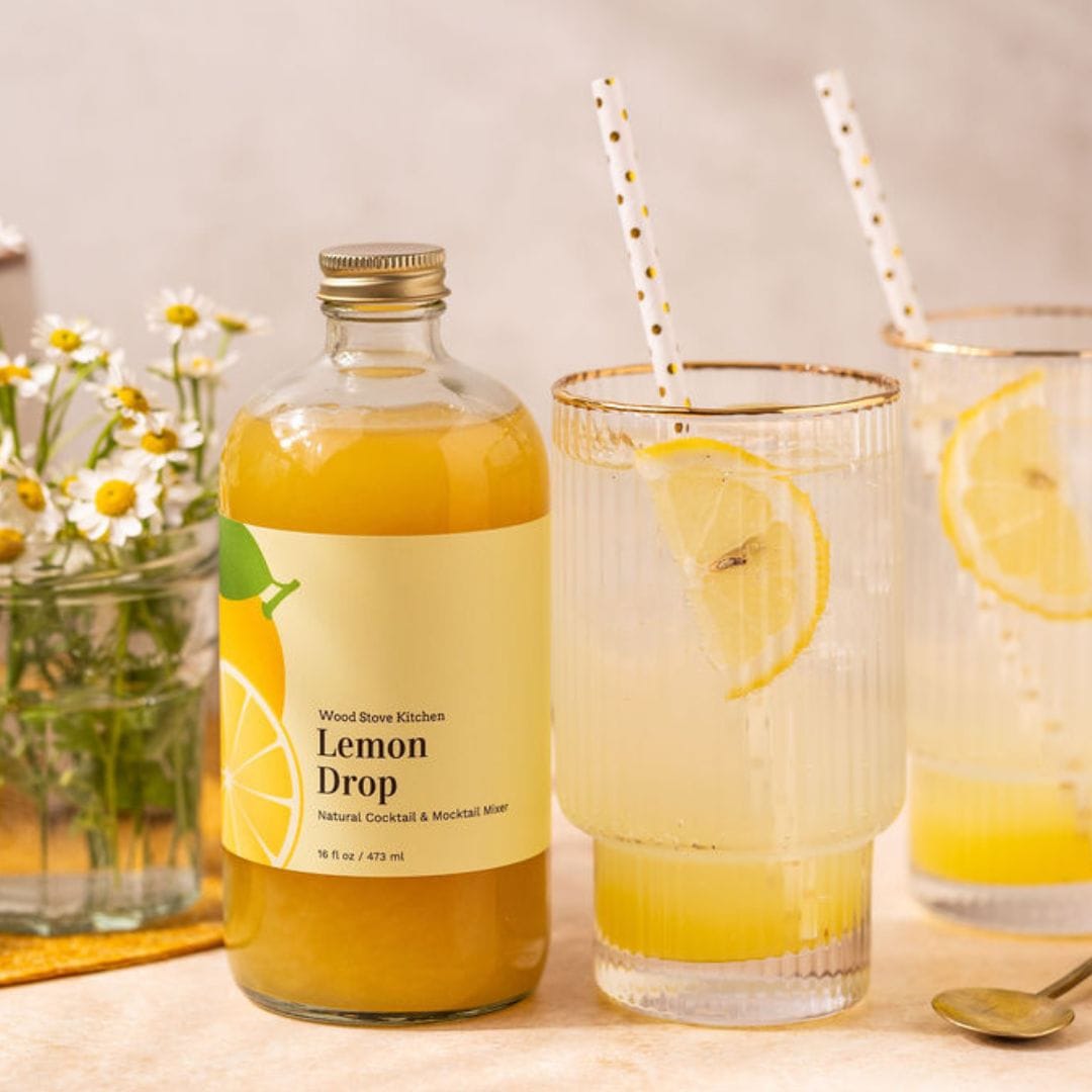 Wood Stove Kitchen Lemon Drop Syrup Mixer, 16 fl oz