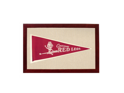 Vintage Red Legs Pennant