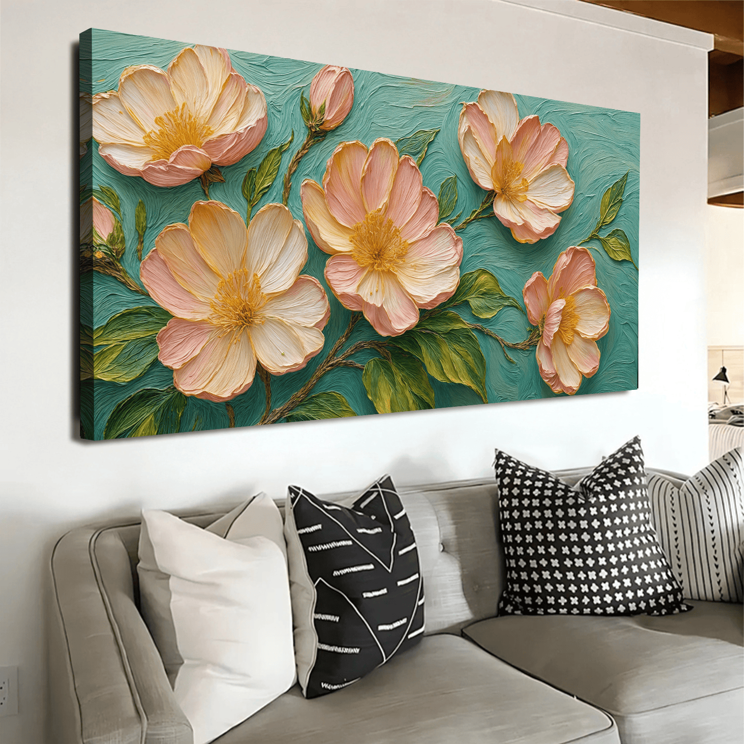 Tailored Canvases Canvas Blossoms Serenade Wall Art
