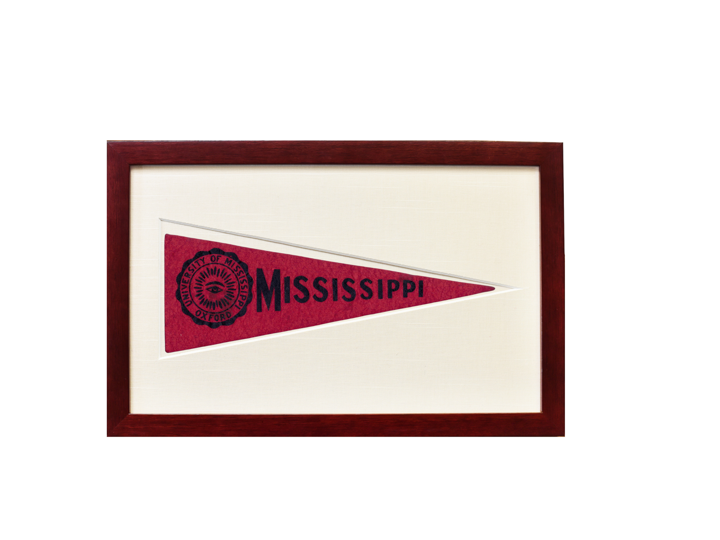 Vintage University of Mississippi Hormel Pennant