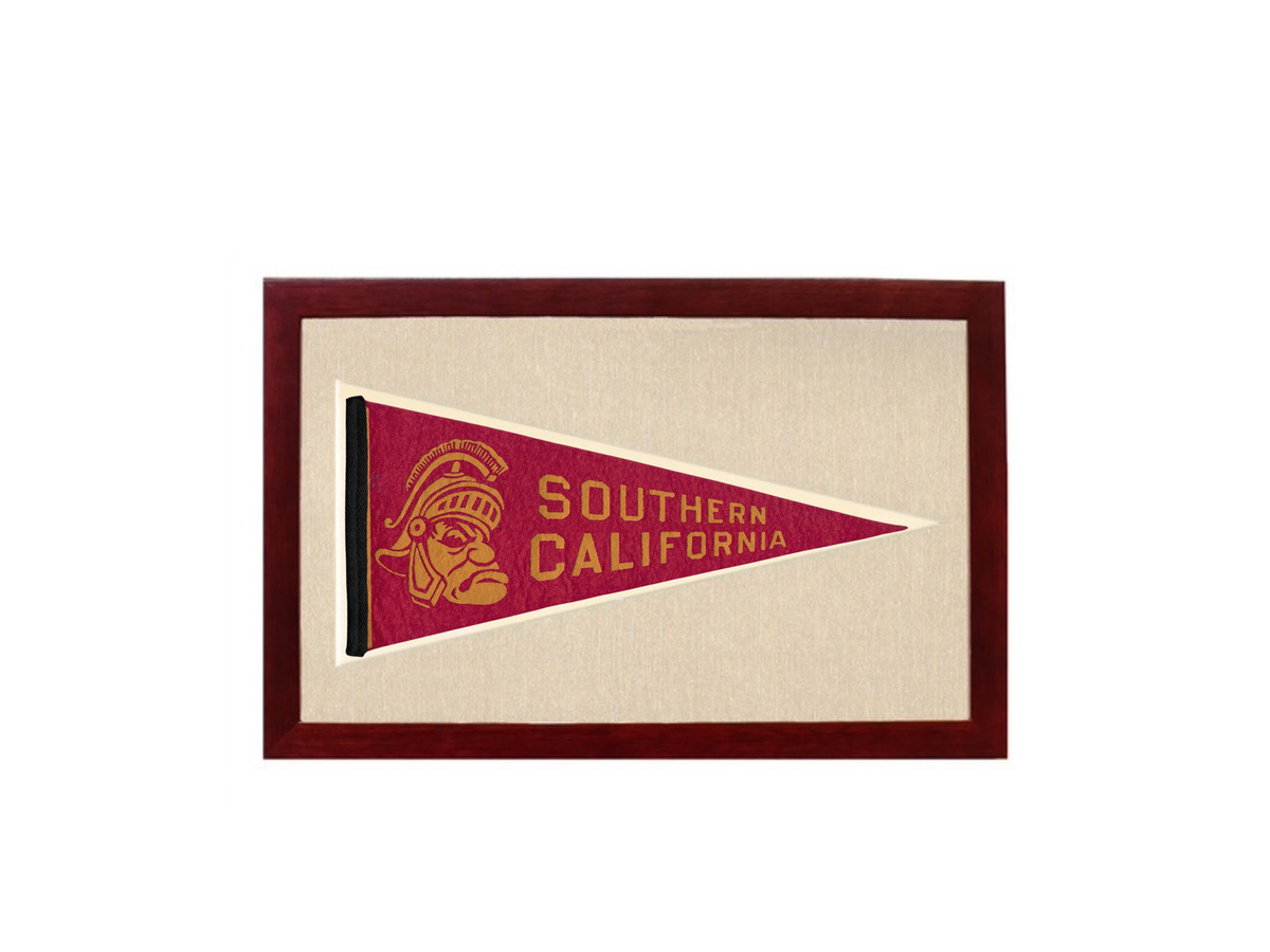 Vintage University of Southern California Pennant