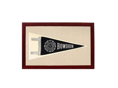 Vintage Bowdoin College Pennant