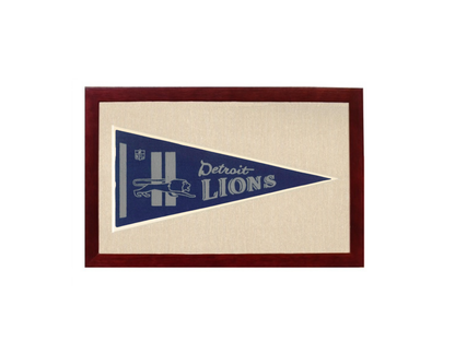 Vintage Detroit Lions NFL Pennant