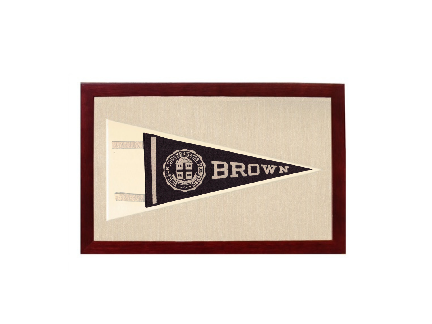 Vintage Brown University Pennant