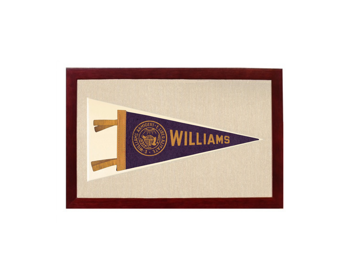 Vintage Williams College Pennant