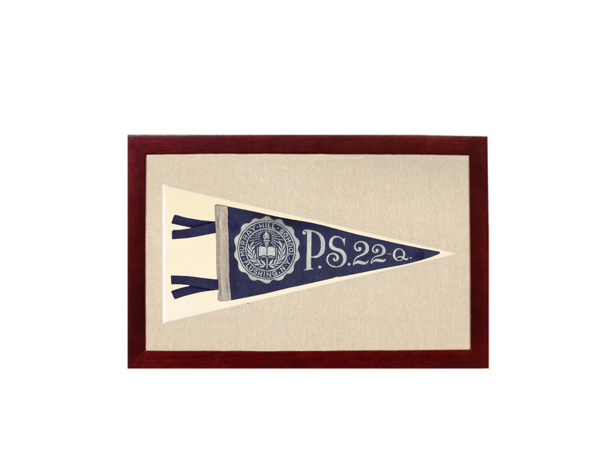 Vintage P.S. 22 Pennant