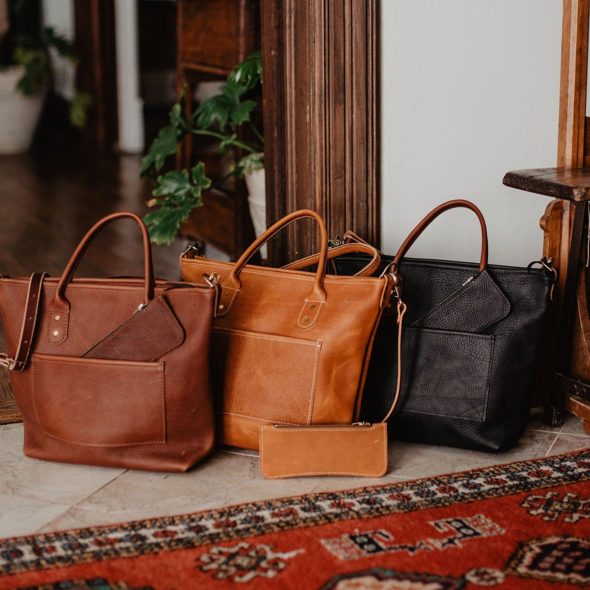 The Local Branch Leather Caravan Bag Weekender - USA Made
