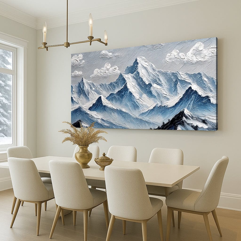 Tailored Canvases Canvas Mountain Minimalist Wall Art