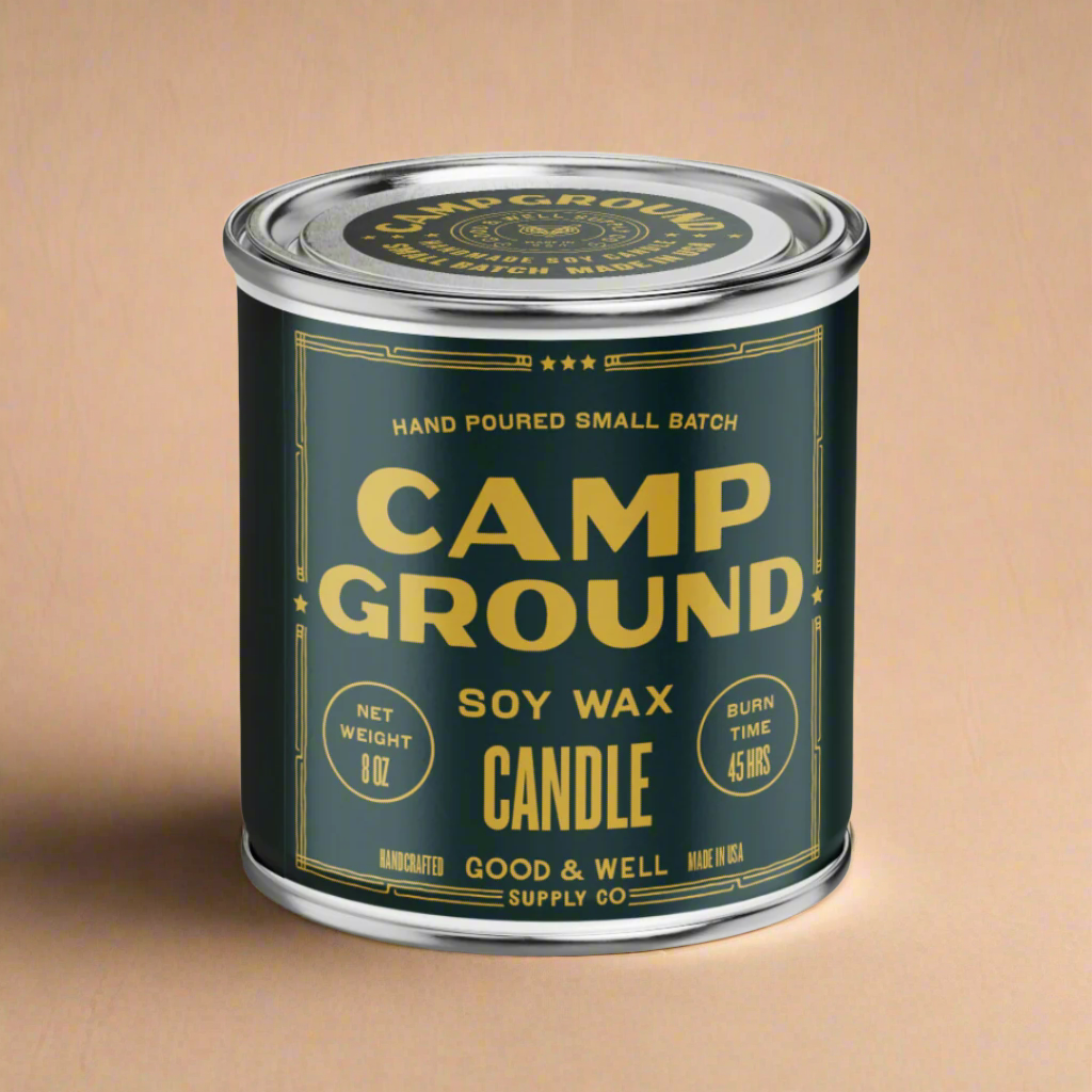 Camp Ground Happy Place Candle - My American Goods