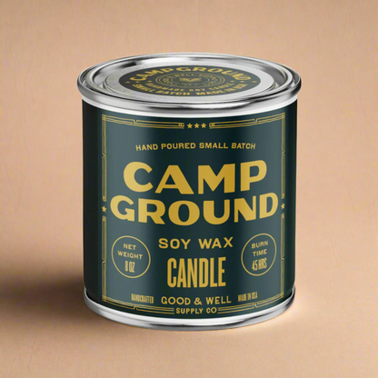 Camp Ground Happy Place Candle - My American Goods