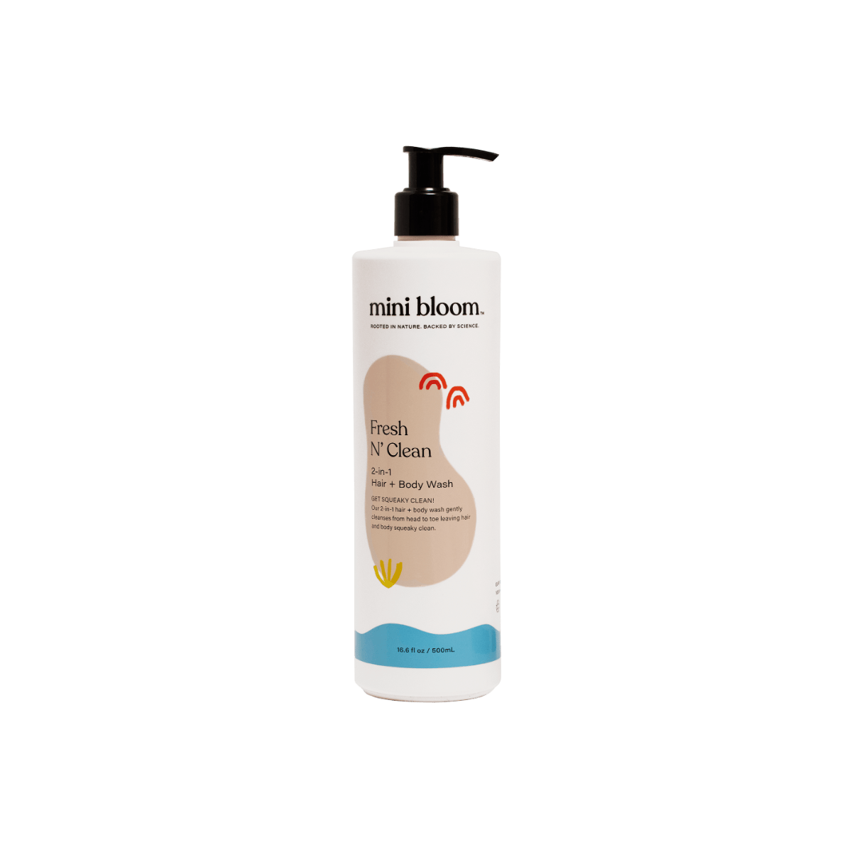 mini bloom Product 16.8 Oz/500 ml Fresh N’ Clean
