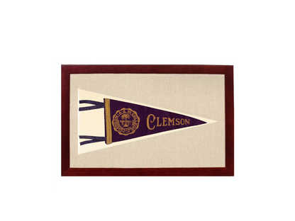 Vintage Clemson Pennant