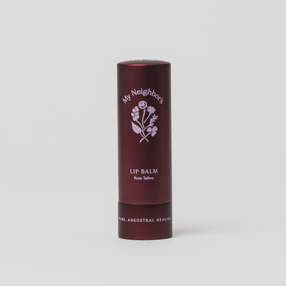 Rose Tallow Lip Balm (tinted)