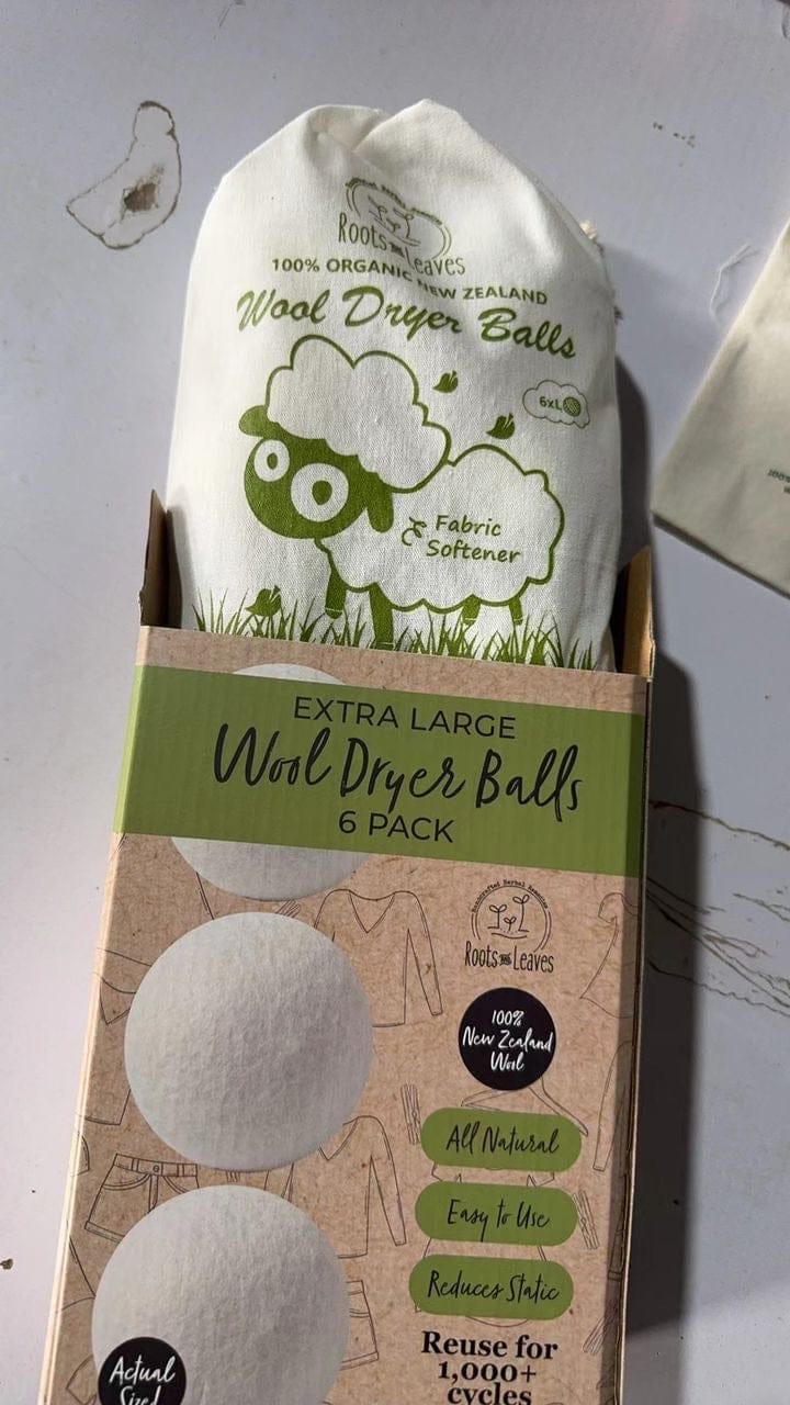 Roots and Leaves, LLC Wool Dryer Balls