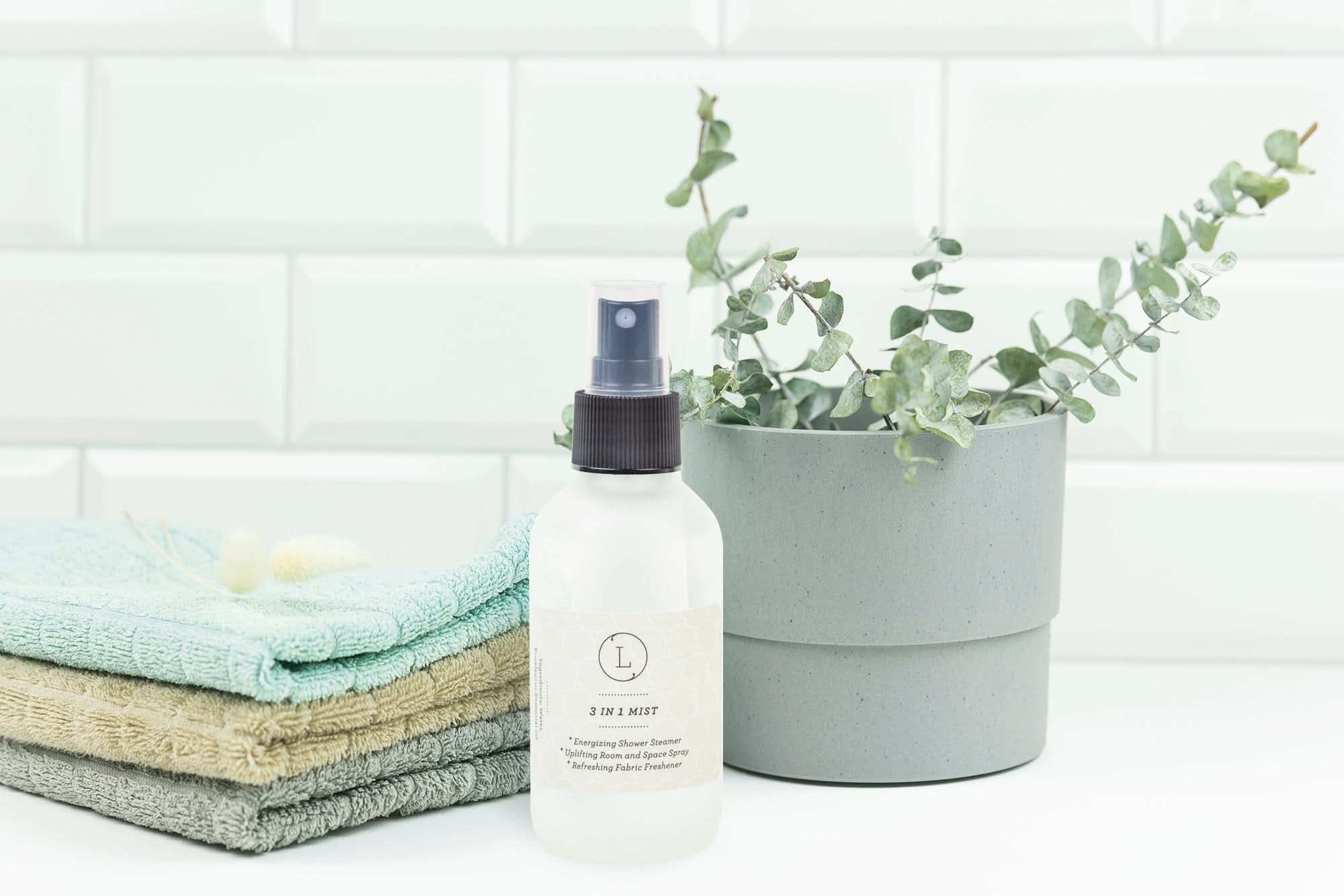 Eucalyptus Mist, Shower Mist, Room and Space Spray, 3 in 1 Home Essential Mist, Shower steamer spray - My American Goods