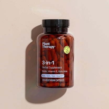 3-in-1 Hair, Skin &amp; Nails Herbal Supplement - 120 Capsules - My American Goods