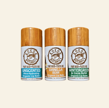 Original Classics - Organic Lip Balm 3 Pack
