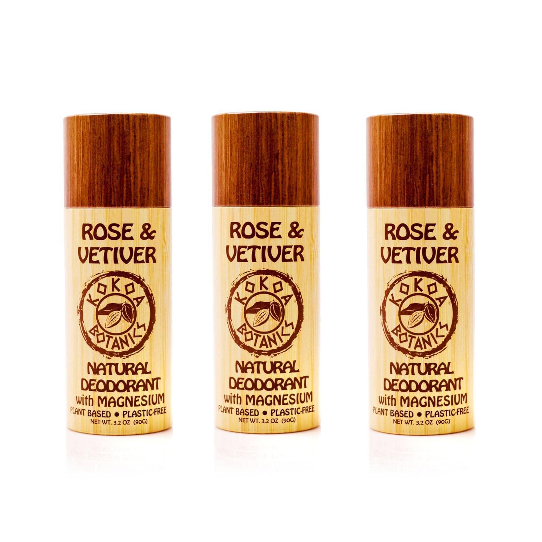 KOKOA BOTANICS deodorant 3 Pack Natural Deodorant - Aluminum-Free