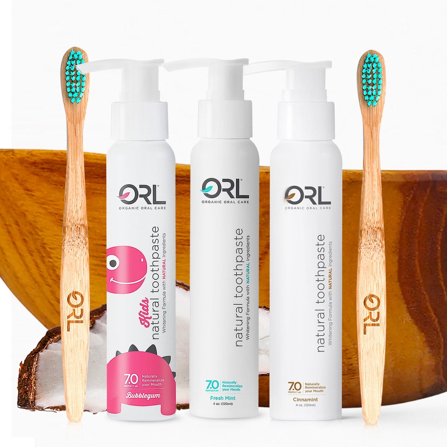 ORL Bundle ORL Natural Hydroxyapatite Toothpaste 3-Peat Bundle