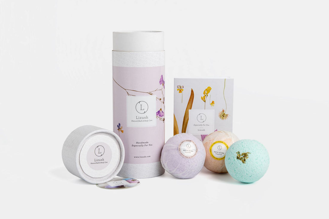 Bath Bombs, Spa Gift Set, Unique gift for Her, Gift for Mother, Care Package, Shower Bombs in a Tube, Relaxation Gift, BFF.. - My American Goods