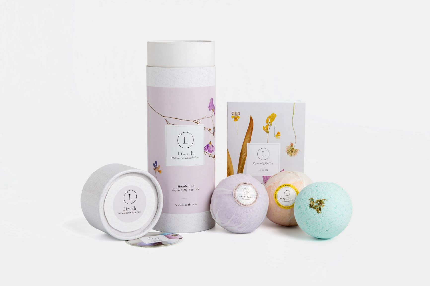 Bath Bombs, Spa Gift Set, Unique gift for Her, Gift for Mother, Care Package, Shower Bombs in a Tube, Relaxation Gift, BFF.. - My American Goods