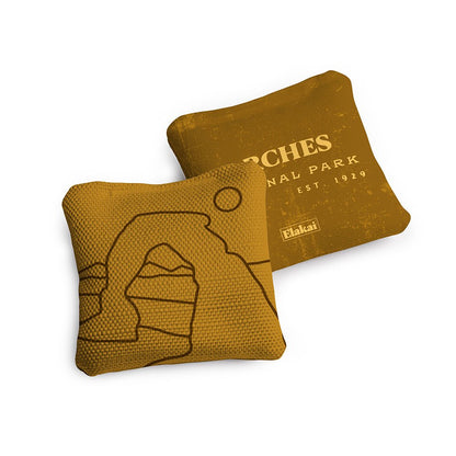 4-in Travel Dual-Sided Cornhole Bags | National Parks Collection