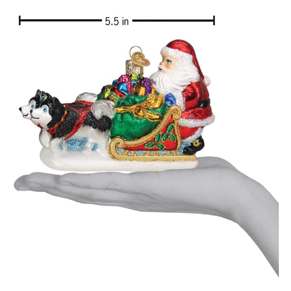Old World Christmas 3.5 X 5.5 X 2 / 40338 Santa&