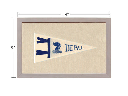 Vintage DePaul University Pennant