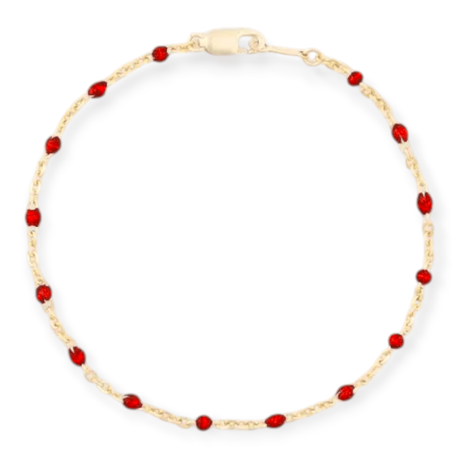 Cuffed by Nano LLC red daisy bracelet