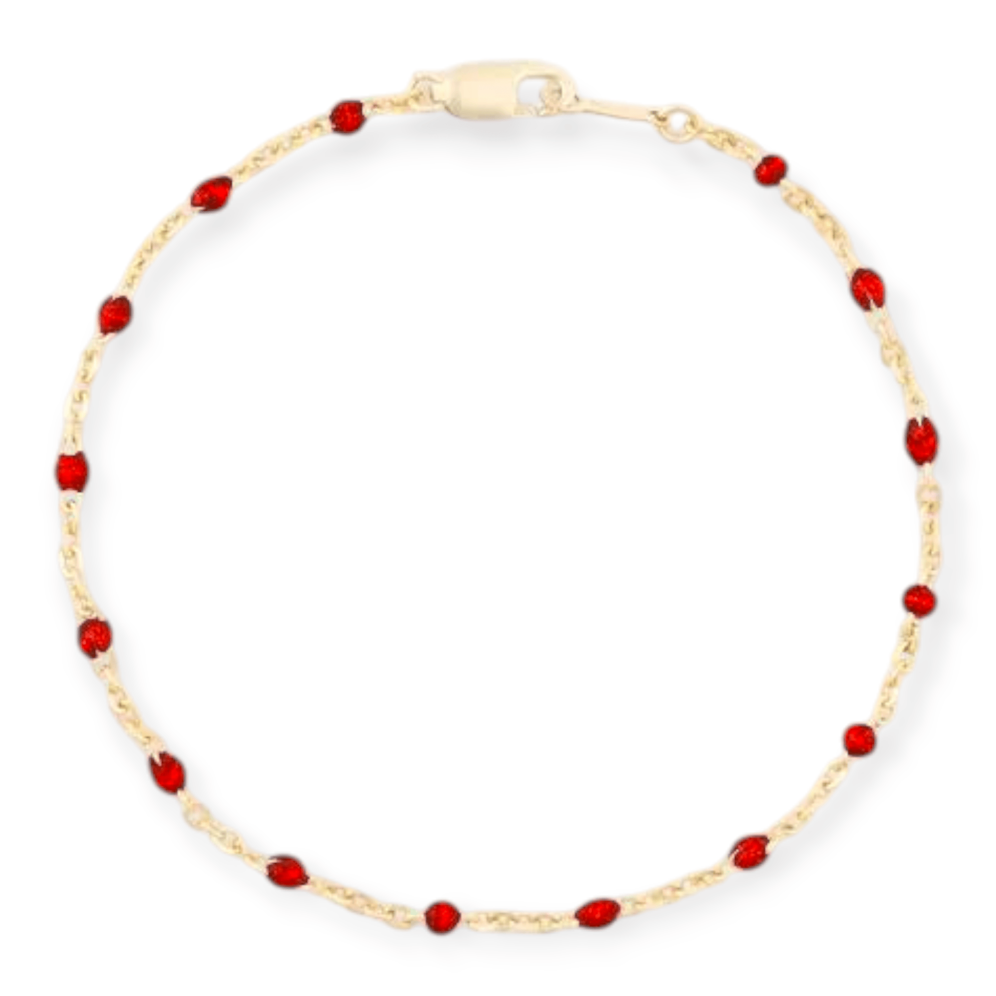 Cuffed by Nano LLC red daisy bracelet