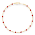 Cuffed by Nano LLC red daisy bracelet