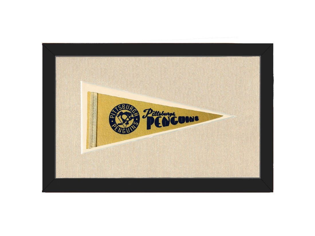 Vintage Pittsburgh Penguins Pennant