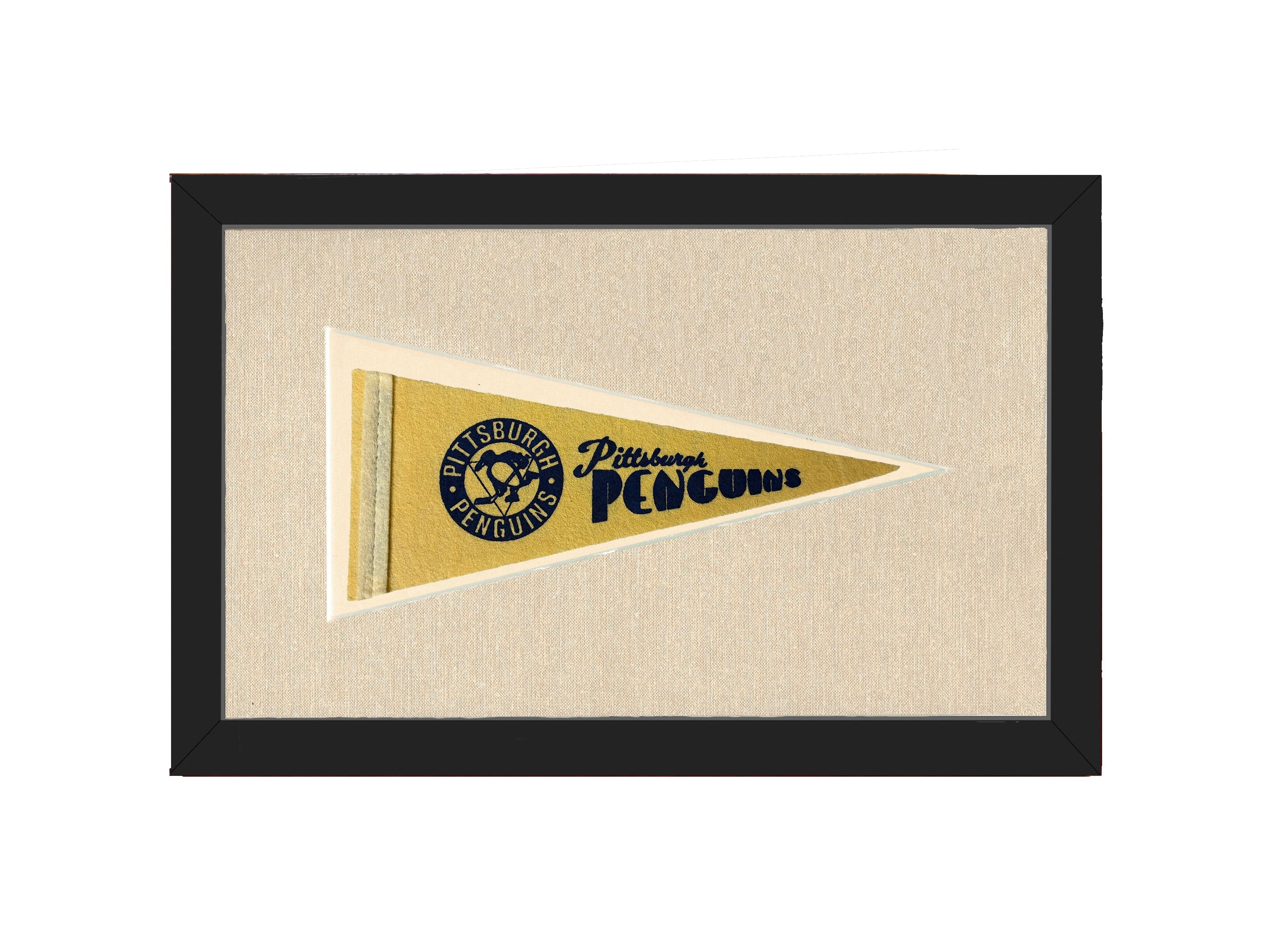 Vintage Pittsburgh Penguins Pennant