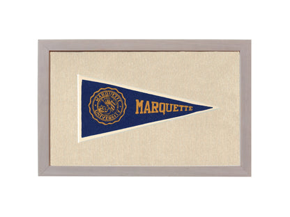 Vintage Marquette University Pennant