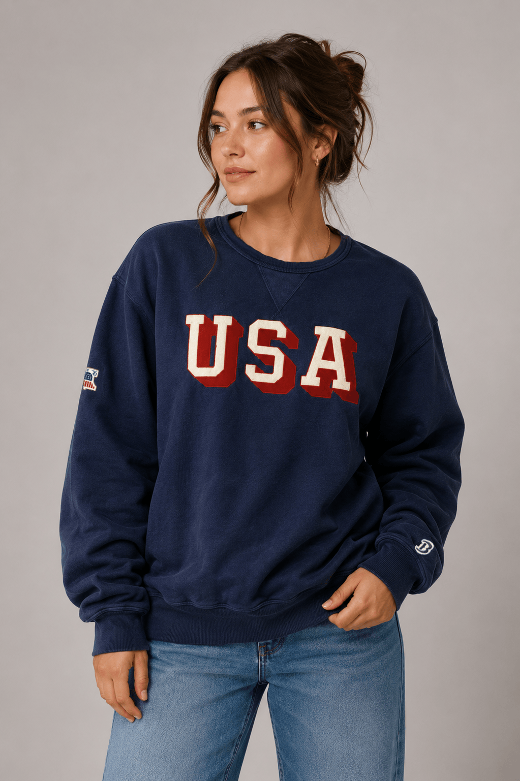 Boathouse unisex crew neck sweatshirt Boathouse USA French Terry Crew