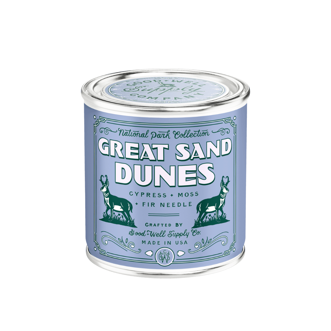 Good &amp; Well Supply Co Candles Great Sand Dunes National Park Candle