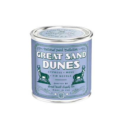 Good &amp; Well Supply Co Candles Great Sand Dunes National Park Candle